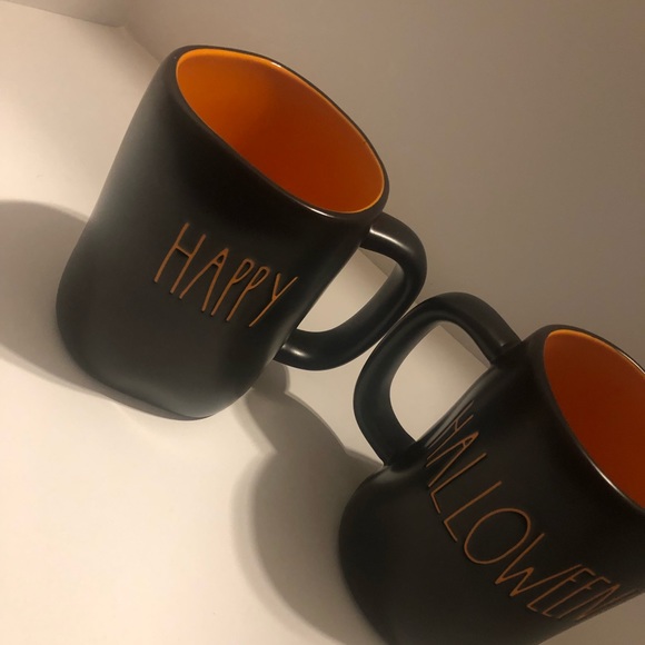 Rae Dunn Other - Rae Dunn Double Sided Halloween Mug Set